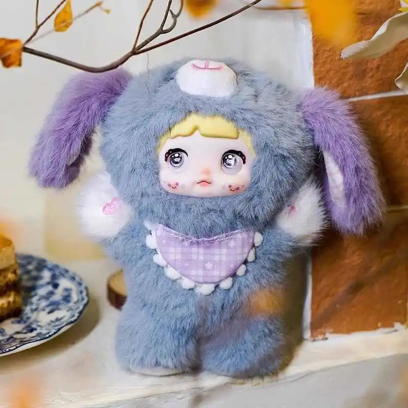 Nommi Puppy Diary Plush Blind Box, Cute Bag Pendant Keychain, Soft Doll Collectible Toy, Birthday Holiday Gift