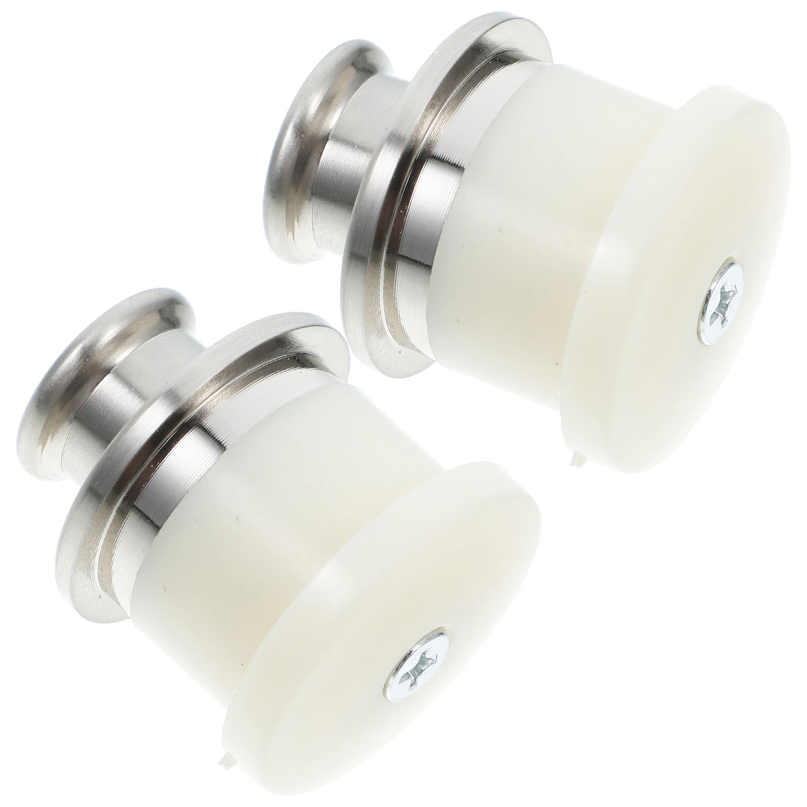 

2Pcs Invisible Bouncing Handle Tatami Cabinet Drawer Knobs Embedded Spring Knobs Concealed Door Pulls Furniture Handles