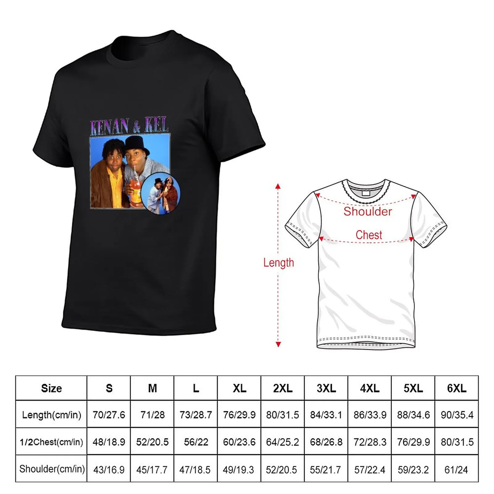 Kenan & Kel Vintage Collage T-Shirt funnys sublime T-shirt men