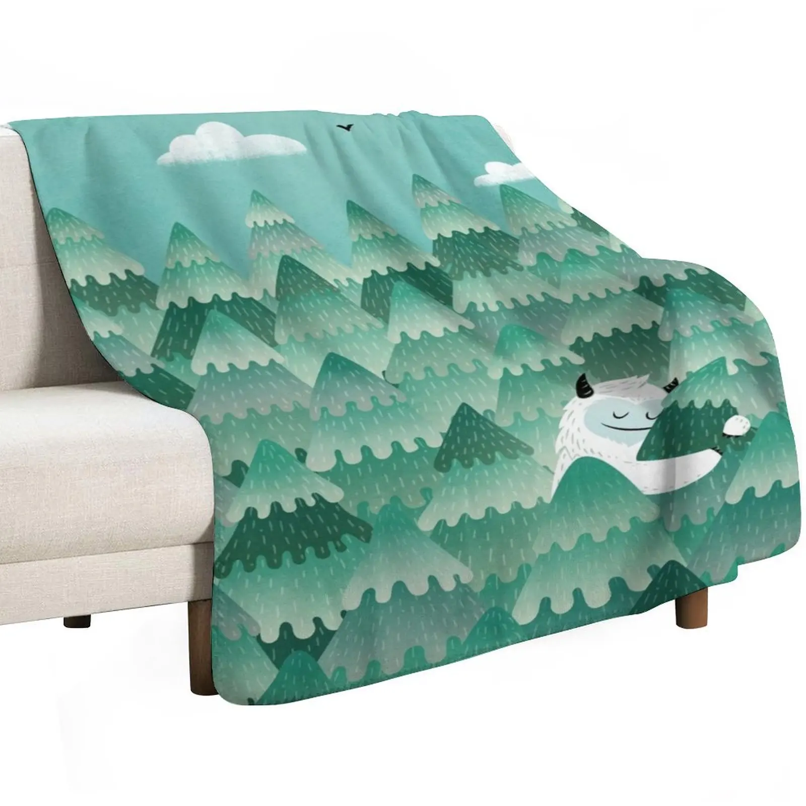 Tree Hugger (Spring & Summer version) Throw Blanket Decorative Sofa Large Luxury Throw blankets ands Sofa Throw Heavy Blankets