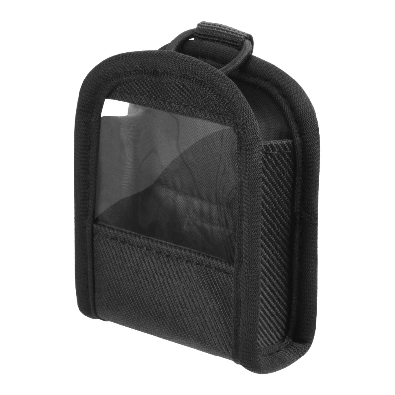 Guitar Bass Transmitter Carrying Case with Nonslip Straps and Clear TPU Window for Stage Performances Accessories