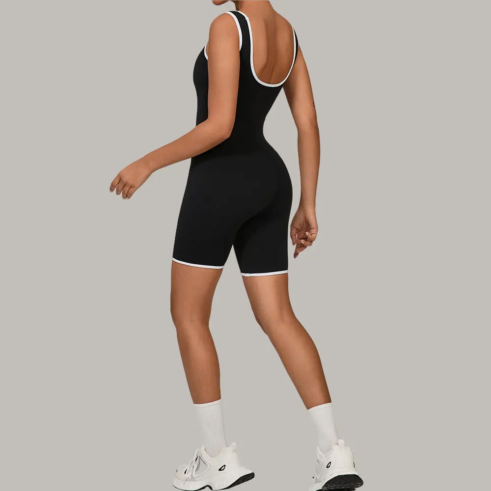 

Sexy Yoga Suit Women's Fitness Jumpsuit Short Sets Sports Overalls For Woman Tracksuit Yoga Clothing Backless Workout Sportswear