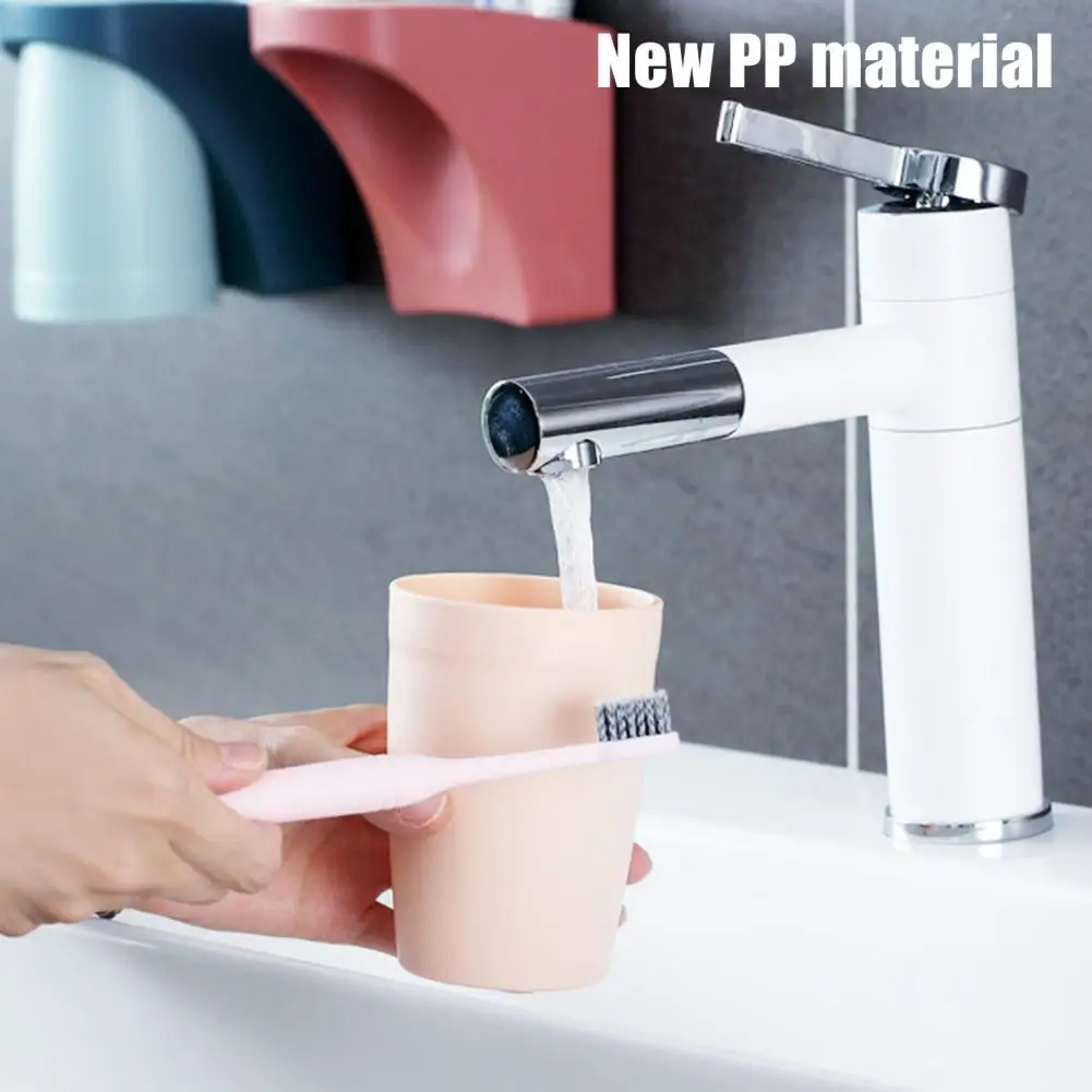 1/2Pcs Toothbrush Holder With Storage Compartment Strong Load-bearing Easy To Install Cup Holder Bathroom Organizer 칫솔걸이