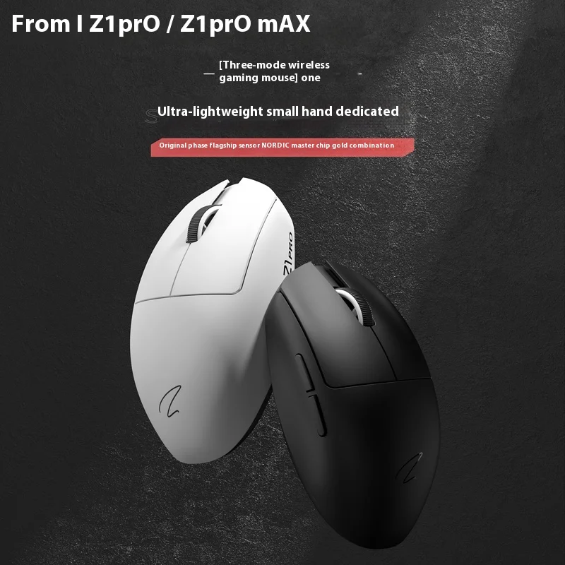 Zaopin Z1PRO Esports Mouse Wireless Tri-mode PAW3395 Lightweight Nordic 52840 Chip Long Battery Life Custom PC Gaming Mice