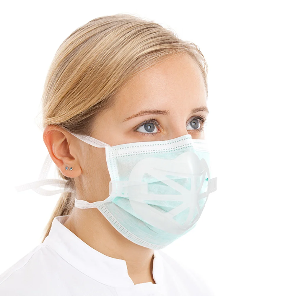 12 Pcs Bracket Face Mask 3D Inner Support Frame Masks Facial Lipstick Protective Stand Pe