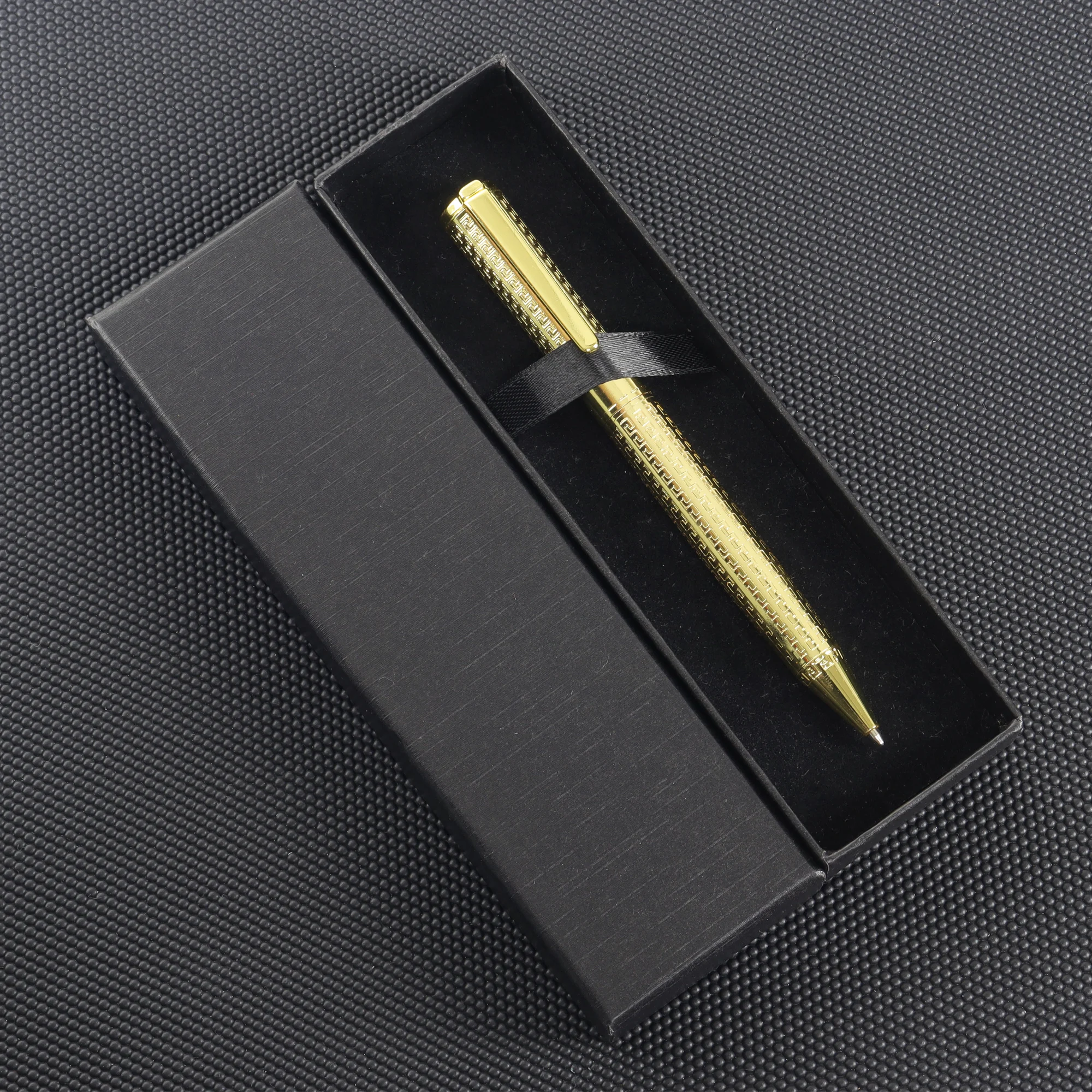 Luxury Fashion 9012 Seires Ballpoint Metal Pen Set with Heavy Feel, Includes Pen Gift Box, Black Ink, Elegant and Stylish Design