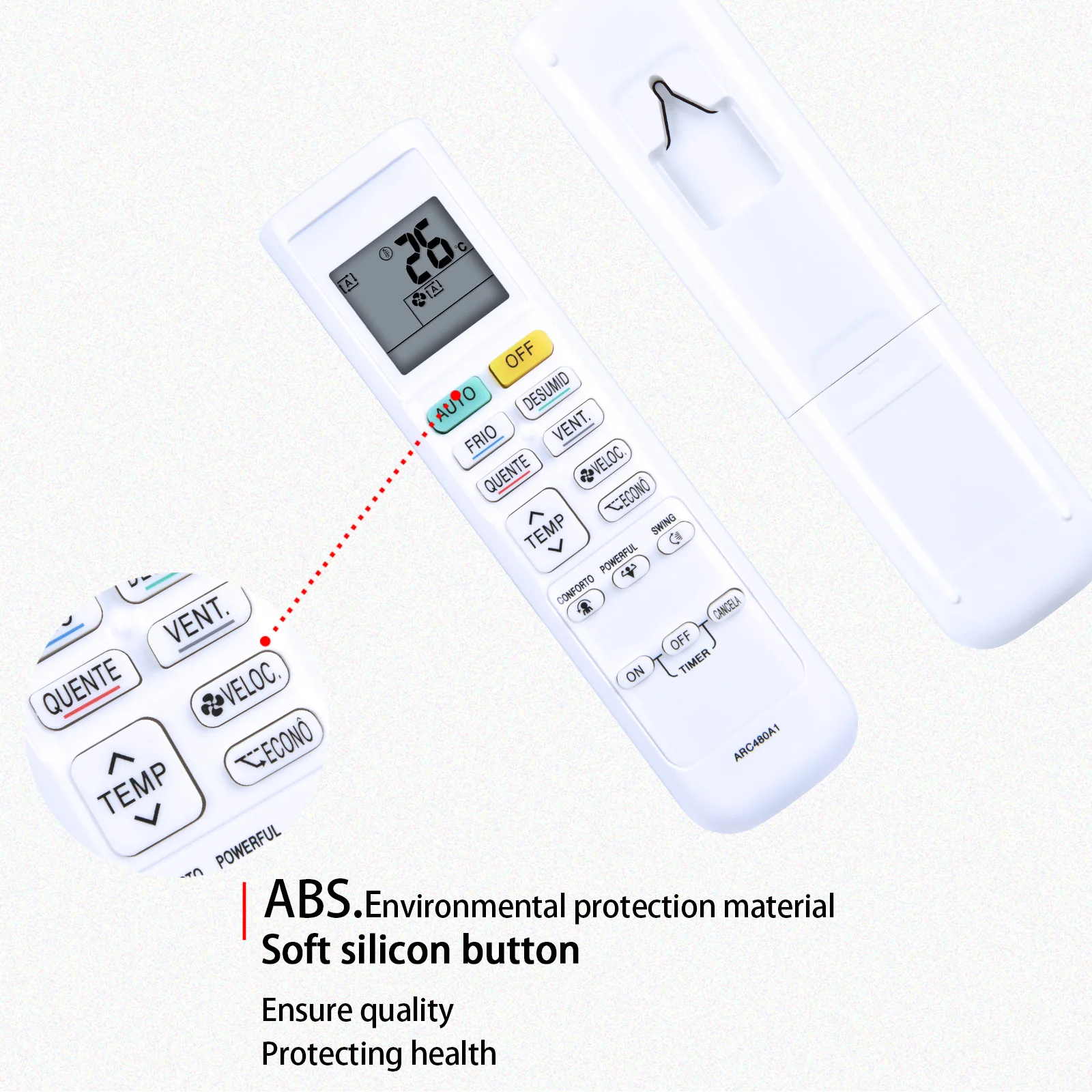 Remote Control Replace For Daikin Air Conditioner ARC480A11 ARC480A1 ARC480A13 controller