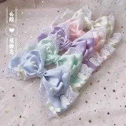 Lolita accessories Sweet Hair Band Large Bow KC Bow Hairpin Hair Accessories Kawaii accessories