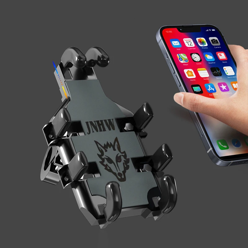 Universal Upgraded Eight Claws Mobile Phone Holder For Motorcycle Scooter ATV Bicycle E-bike Cell Phone Bracket