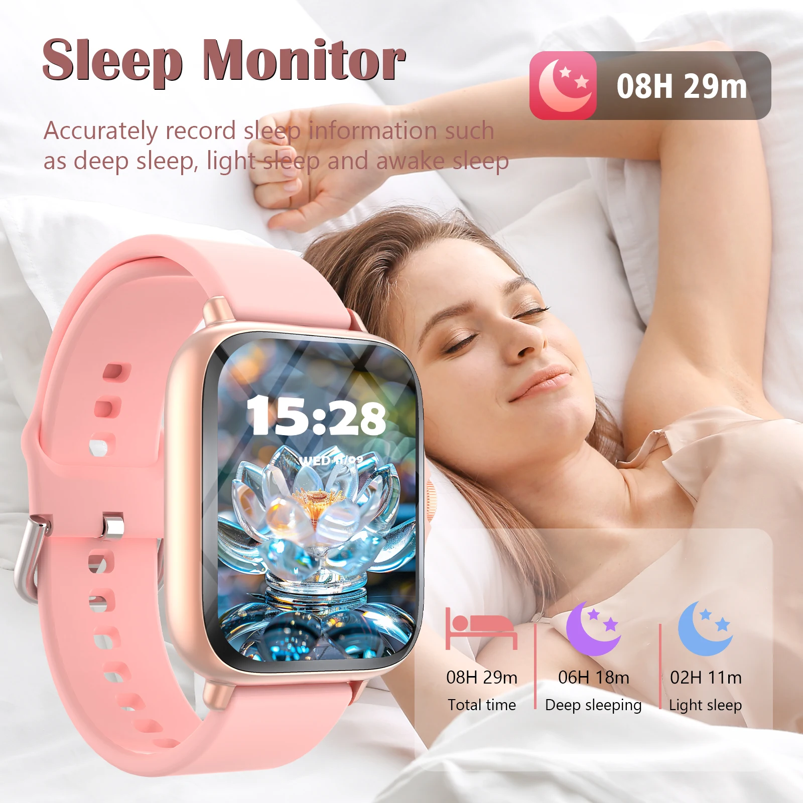 Unisex Children's Smart Watch - HD Call Answer Music Player Sedentary Alert Photo Storage Custom Wallpapers Holiday Gift