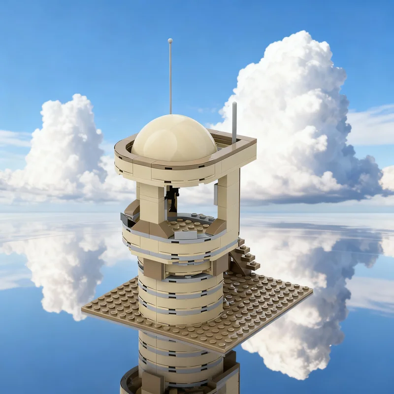 

115pcs MOC Tatooine Watch Tower Star Battle Model Building Blocks Creative Gift DIY Display Decor Adult Premium Kids Desk Home
