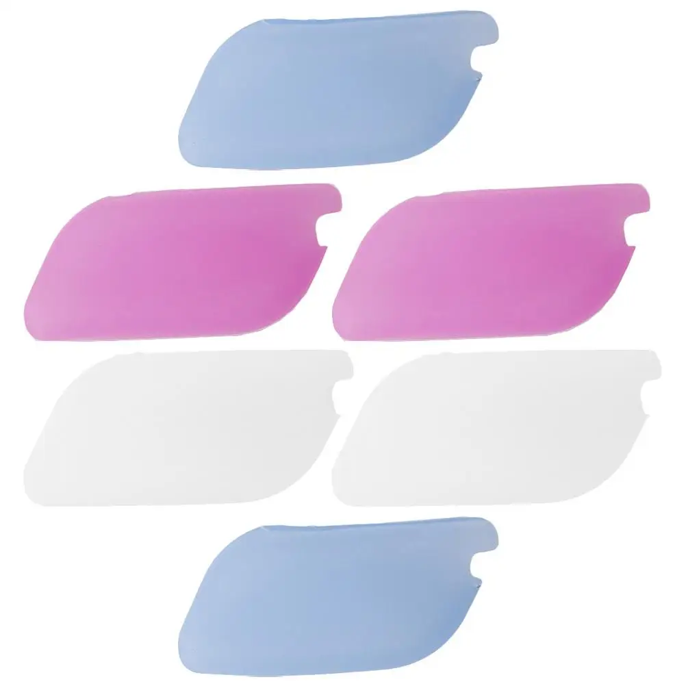 6 Pcs Toothbrush Dust Covers Silicone Head Cases Travel Caps Protective Toothbrush Jacket Blue Rose White Colors