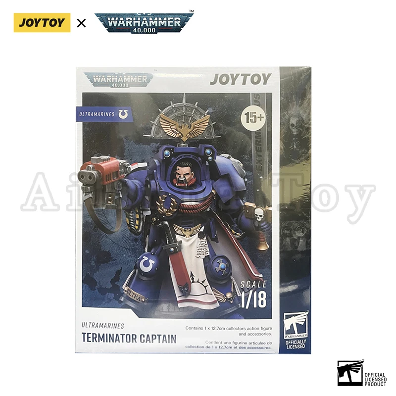 JOYTOY 1/18 Figurka Akcji 40K Terminator Kapitan Kolekcja Anime Model Militarny