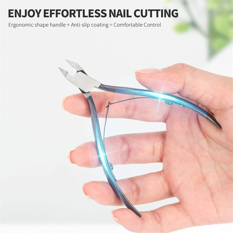 Toenail Ingrown Nail Art Cuticle Nipper Clipper Edge Cutter Manicure Dead Skin Remover Trimming Nail Clipper Nails Products