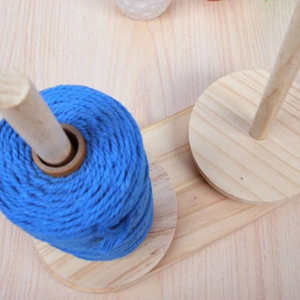 High Quality Portable Yarn Rotating Tool Wooden Detachable Wool Yarn Winding Axis Frame Winding Machine Auxiliary Tool