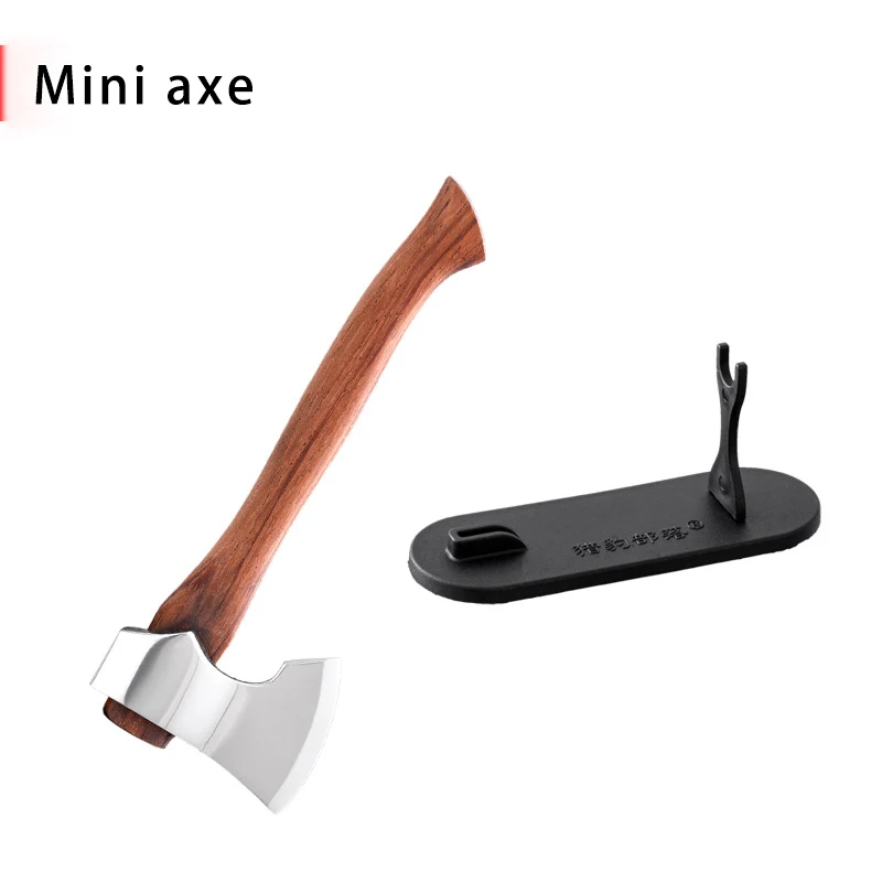 Mini Play Collection Gift Axe Multi functional Axe Demolition and Delivery Tool Sharp Axe Wilderness Mountaineering