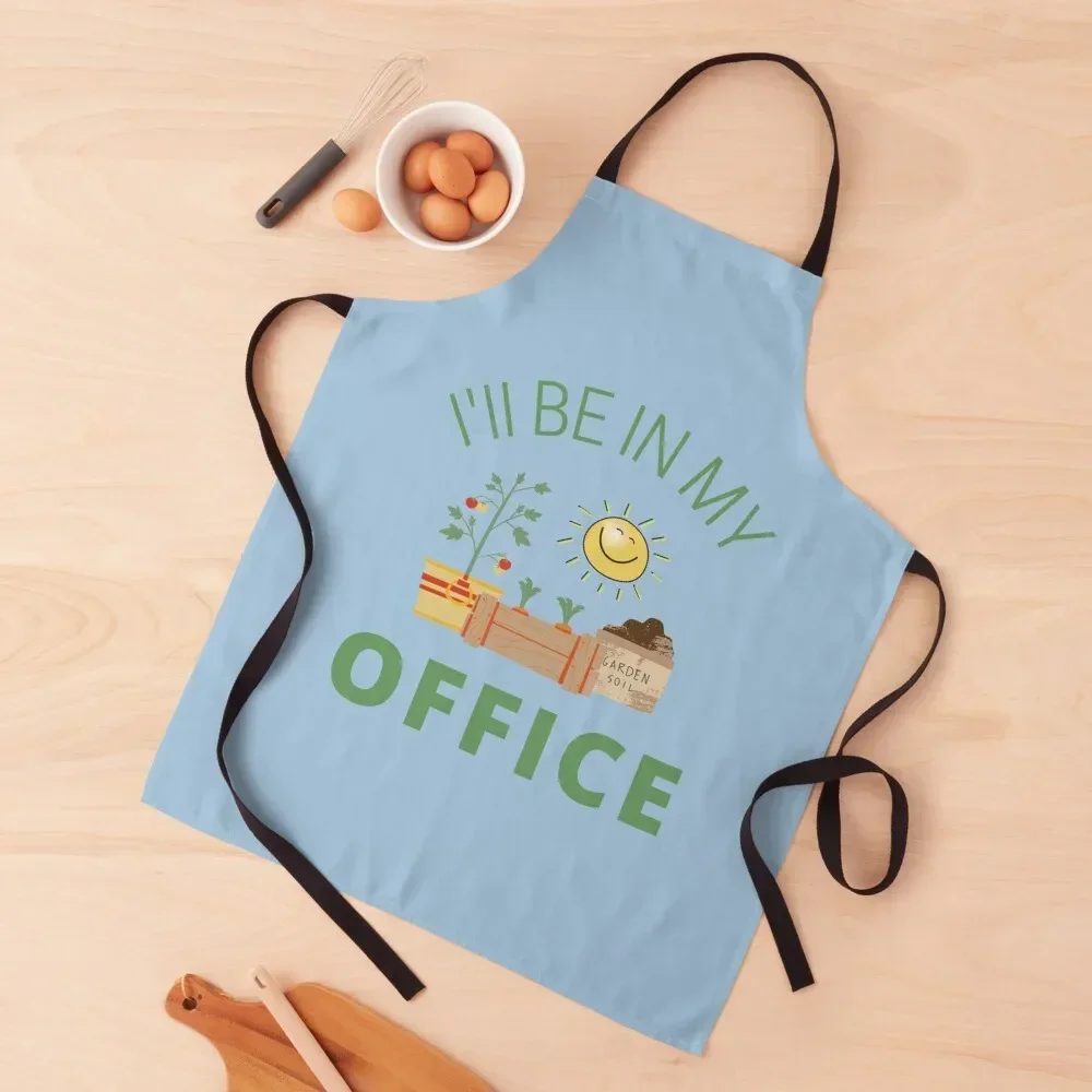 

I'll Be In My Office Apron Useful Things For Kitchen Kitchen Tools Apron