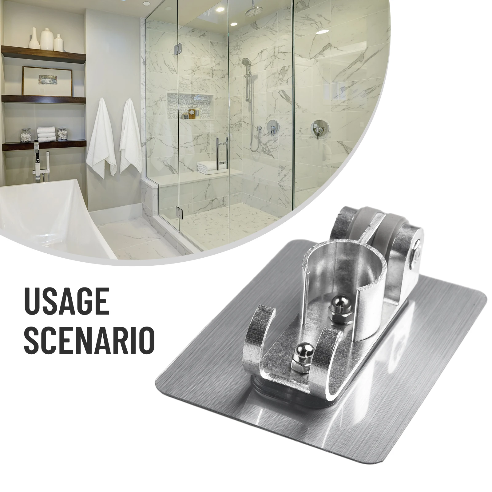Holder Shower Head Holder Black Holder Holders Shower Head Strong Wall Mount 1pcs Adjustable Bracket Brand New