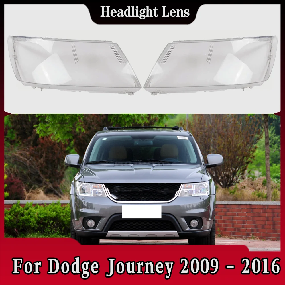

For Dodge Journey 2009 2010 2011 2012 2013 2014 2015 2016 Car Front Headlight Cover Lampshade Lampcover Caps Headlamp Shell