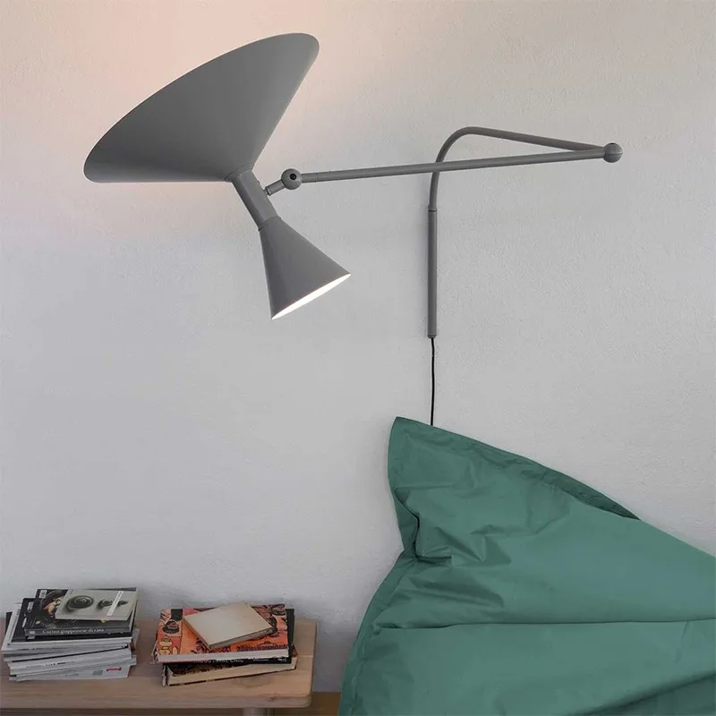 Marseille Wall Lamp creative Sconce lamp adjustible industrial design light For Living Room Rotatable Lamp Bedroom bedside lamp