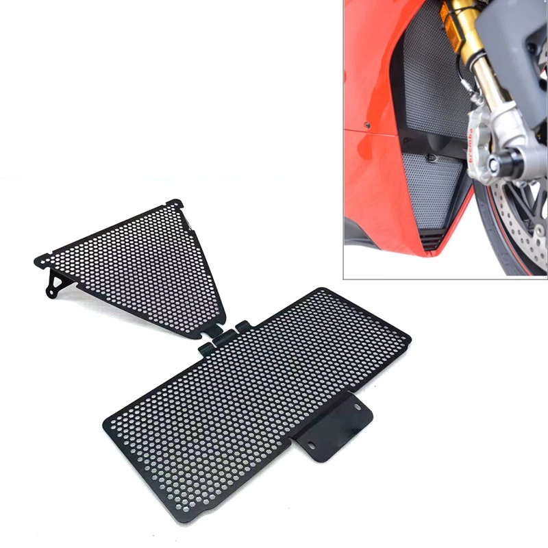 Motorcycle Radiator Guard Grille Cover Cooler Protector For Ducati Panigale 899 959 1199 R S 1299 R FE/S Panigale V2