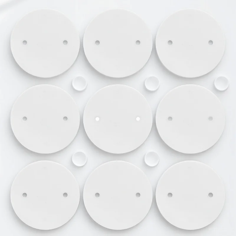 

30Pcs Octagon Ceiling Cover Plates Durable PP Scratch Resistant Flame Retardant Ceiling Fan Box Outlet Cover Home Replacement