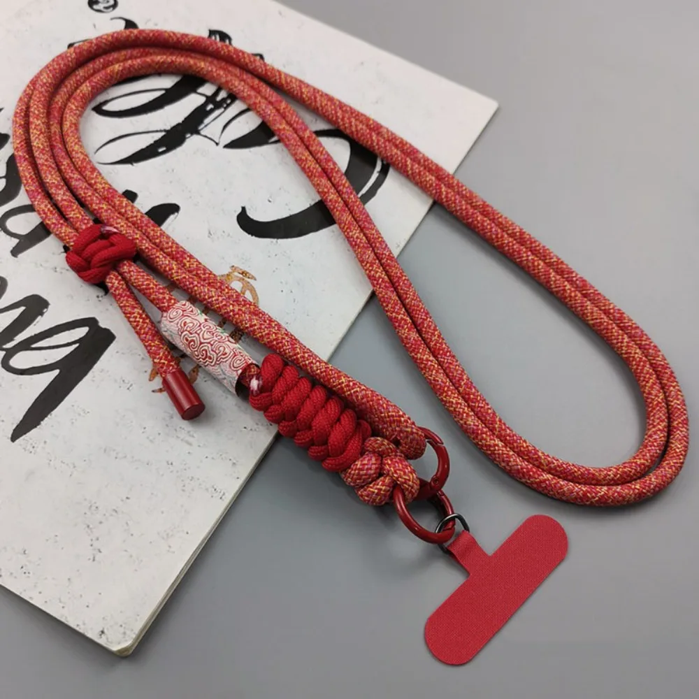 

Chain Rope Mobile Phone Back Clip Holder Bowknot Back Clamp Phone Back Clip Bracket Auspicious Cloud Pattern Adjustable