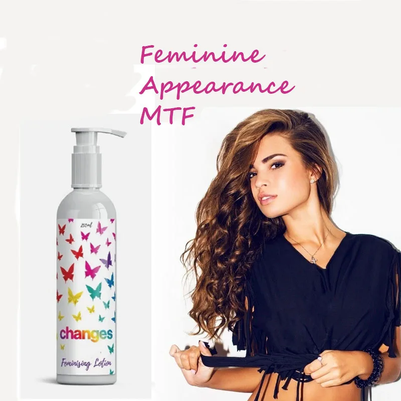 Transform Feminization Body Lotion 250ml/Bottle MTF Enhance Curves Feminine Boobs Bigger Fuller Soft Smooth Radiant Skin
