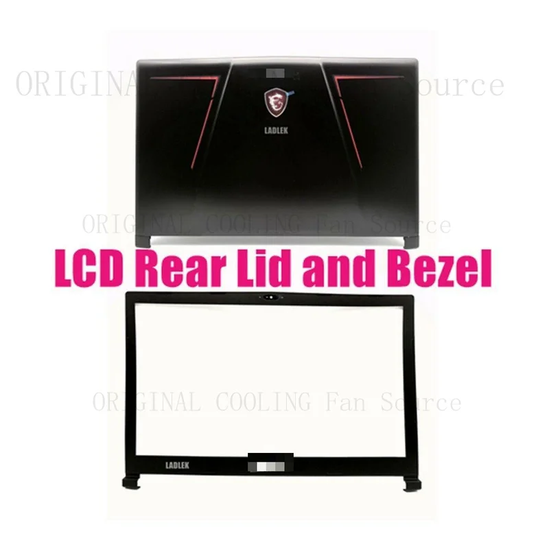 R+  LCD Back cover and Bezel for MSI GE73VR 7RE/GE73VR 7RF Raider(MS-17C1)