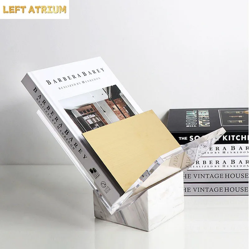 minimalist-acrylic-transparent-bookshelf-file-book-organizer-shelves-marble-base-magazine-holder-book-rack-modern-home-decor