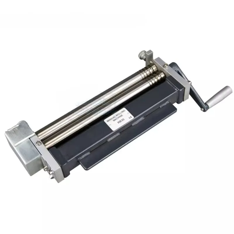 Manual Bending Machine Manual Plate Rolling Machine Round Tube Roller Making Tool Desktop Metal Plate Bender Metal Plate Bend