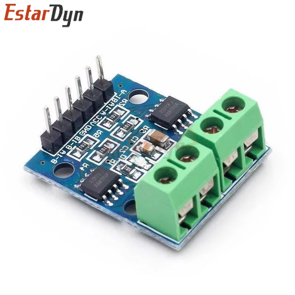 Estardyn L9110S H-Bridge Dual Channel DC Motor Driver Module Stepper Motor Controller Board for DIY Smart Car