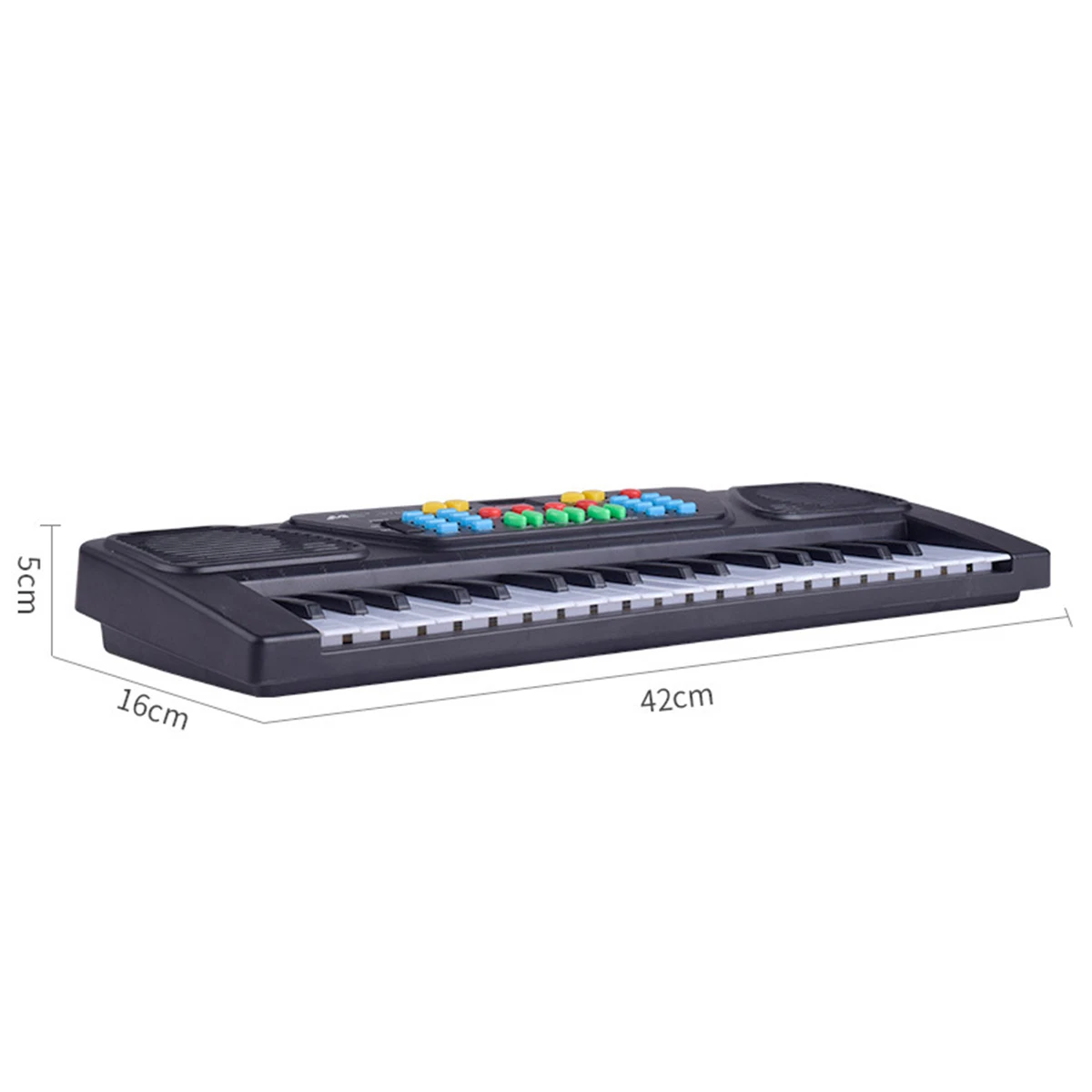 

Electronic Organ 37 Key Kids Toy Musical Instrument with Microphone Adjustable Volume Child Electronic Keyboard