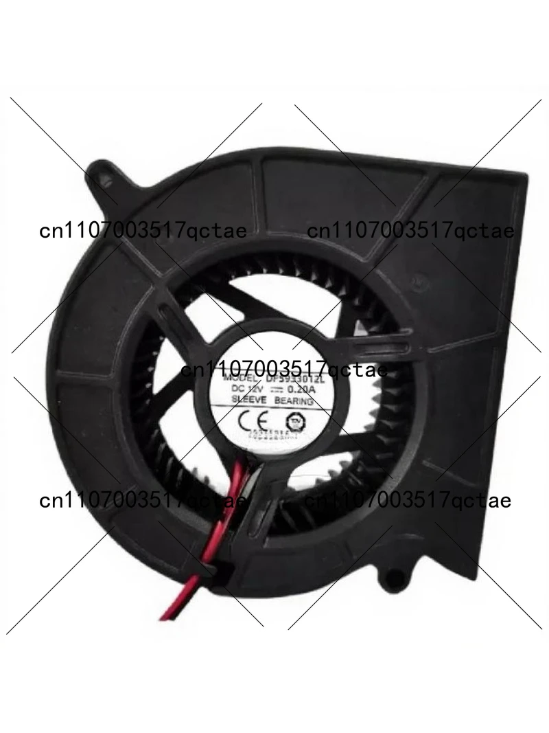 2-Wire 12V 0.20A Server Cooling Fan for Computer Case And Equipment Ventilation - Standard Size