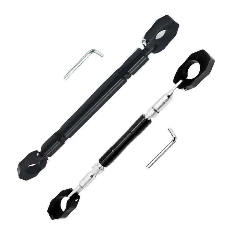 Motorcycle Stabilizer Bar Brace Handlebar Balance Modified Motorbike Bar Aluminum Alloy Reinforcement Tool for Accommodating