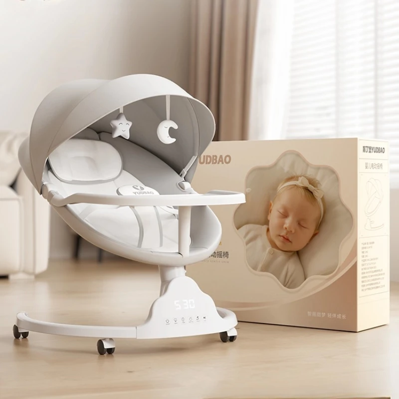 

Baby Swings for Infants Baby Rocker with Bluetooth Music and Remote Control Portable Baby Rocking Chair Chaise Longue for Babies