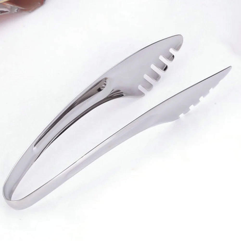 

3 шт., зажим для еды из нержавеющей стали, прочные, термостойкие, устойчивые к ржавчине, легкие сервировочные зажимы для салата, макарон, хлеба, фруктов, кухни