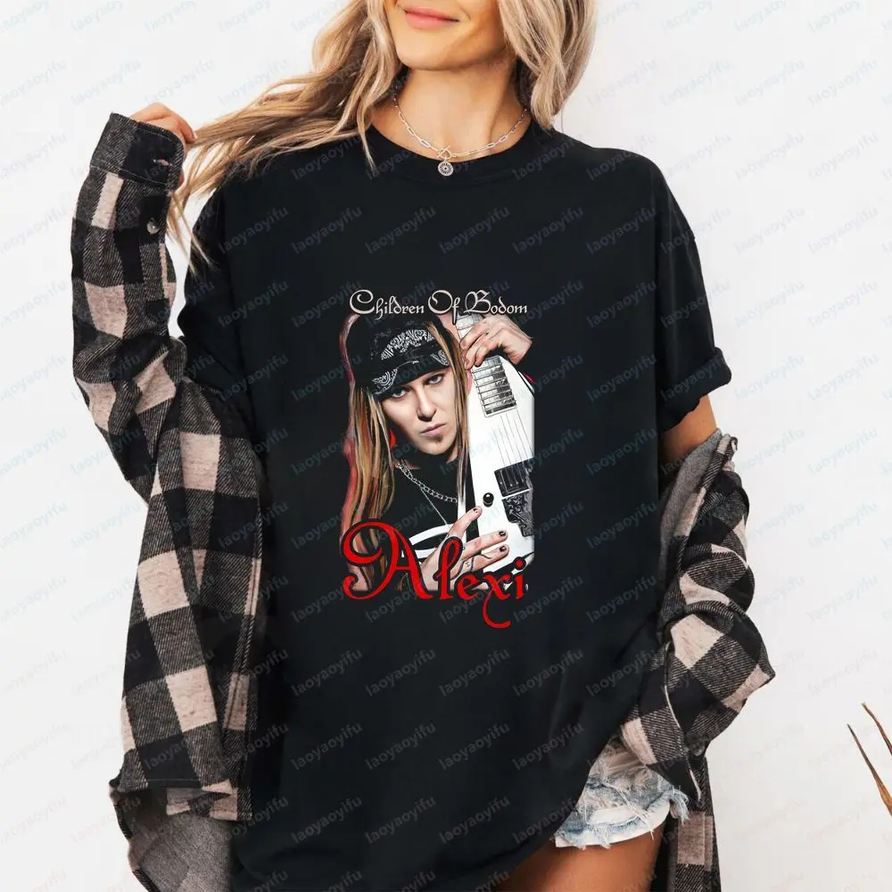 Children of Bodom - Summer Trend Harajuku Short Sleeve Unisex Shirt Pattern Large Size Comfortable T-shirt