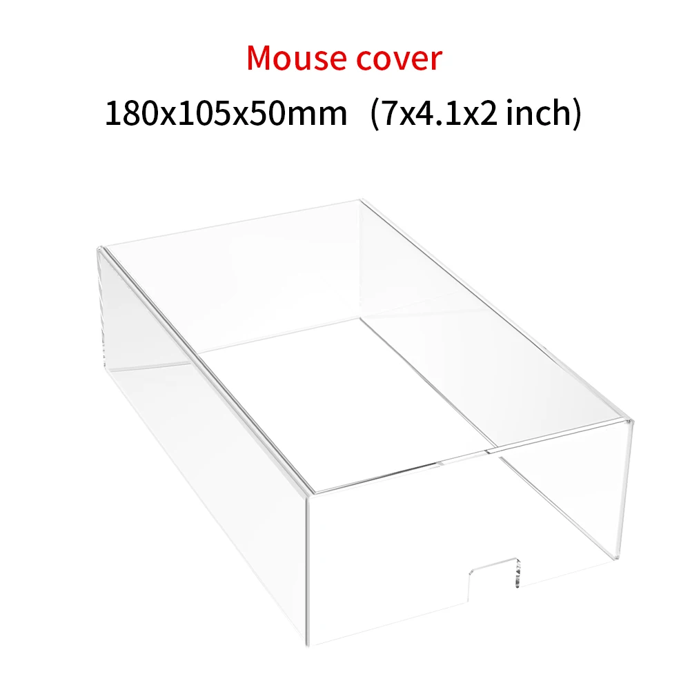 Acrylic Clear Keyboard Dust Cover (fits 60/61/64/96/98/104/108-Key) image