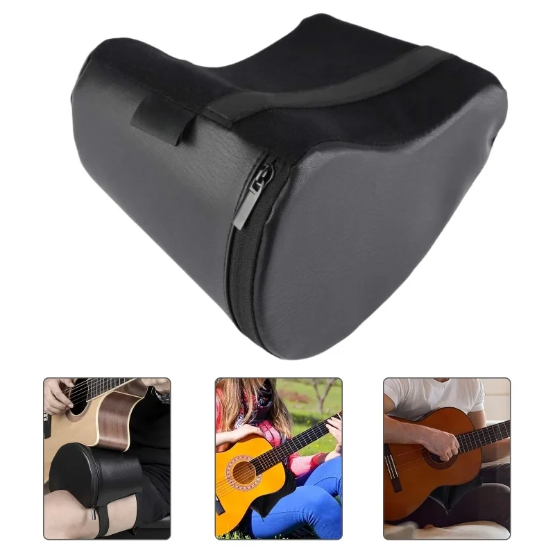 1Pc Professional Guitar Leg Cushion Playing Rest Pad Classical Foot Accessory For Posture Equipment Easy To Carry Guitar Leg Pad