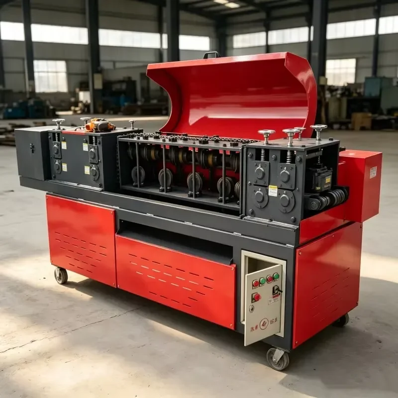 CE Certification Factory Direct 3 in 1 Steel Pipe Straightener Deruster Painter for Construction Scaffold Pipe Renovation