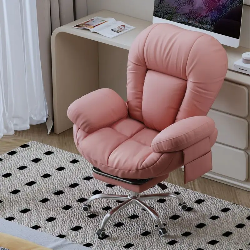 Computer chair comfortable sedentary office human body engineering backrest reclining comfort home dormitory live broadcast