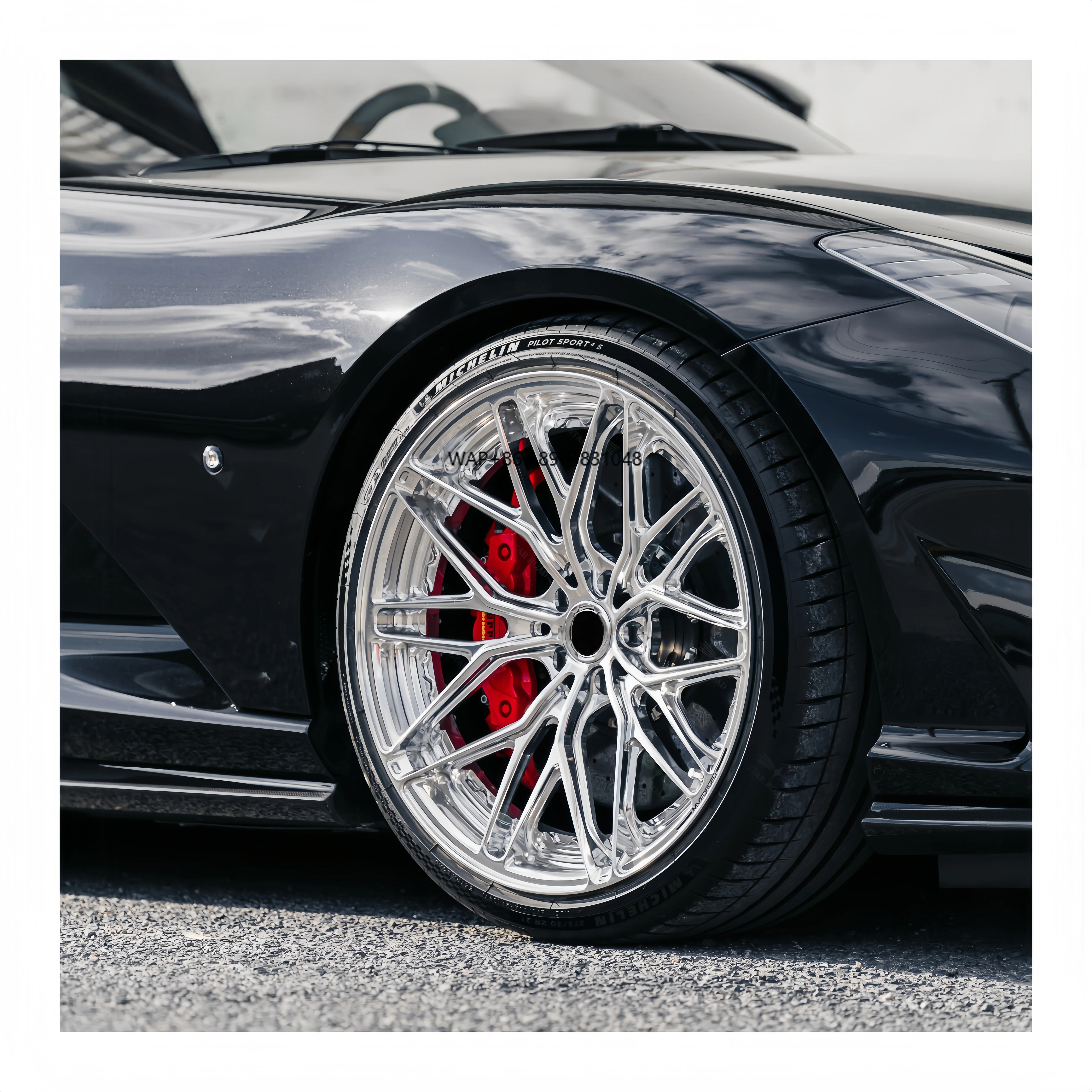 

Custom 17 18 19 20 21 22 23 Inch New Chrome Custom Passenger Car Rims Concave Aluminum Alloy Forged Wheels for