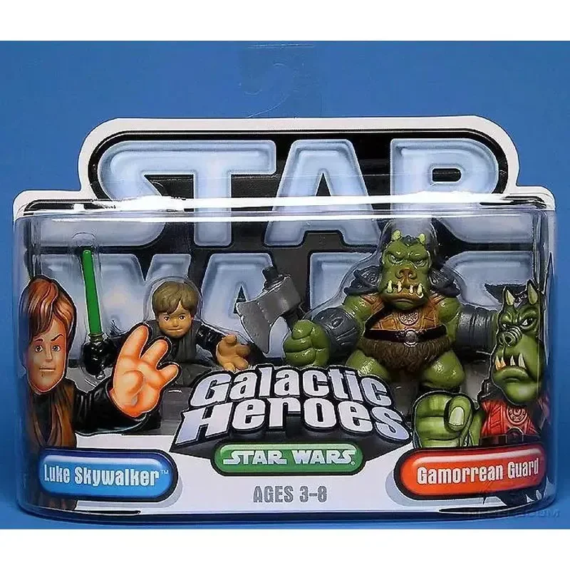 Специальное предложение: фигурка Hasbro/Hasbro, Star Wars Q Edition, Скайвокер Люк и Гамо Гард