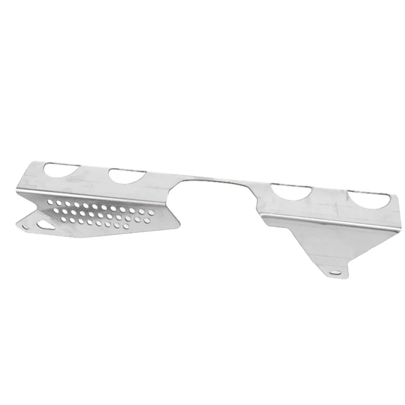 Motorcycle Chain Guard Stainless Steel Chain Guard Protector Shield For DAX125 ST125 2022-2024 Stainless Steel Color