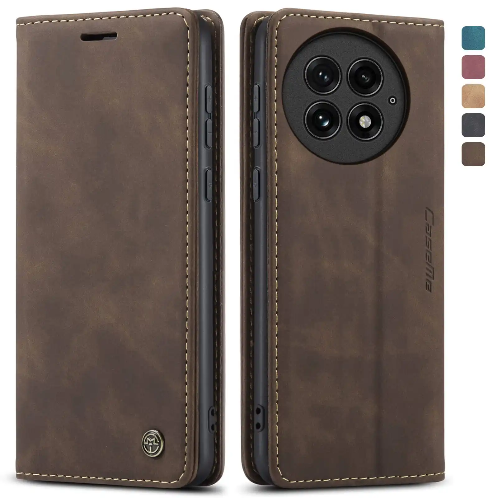 

Luxury Retro Case for OnePlus 13 Multiple Card Slots Stand Function Phone Cover for OnePlus 12 Leather Wallet Protection 11Funda