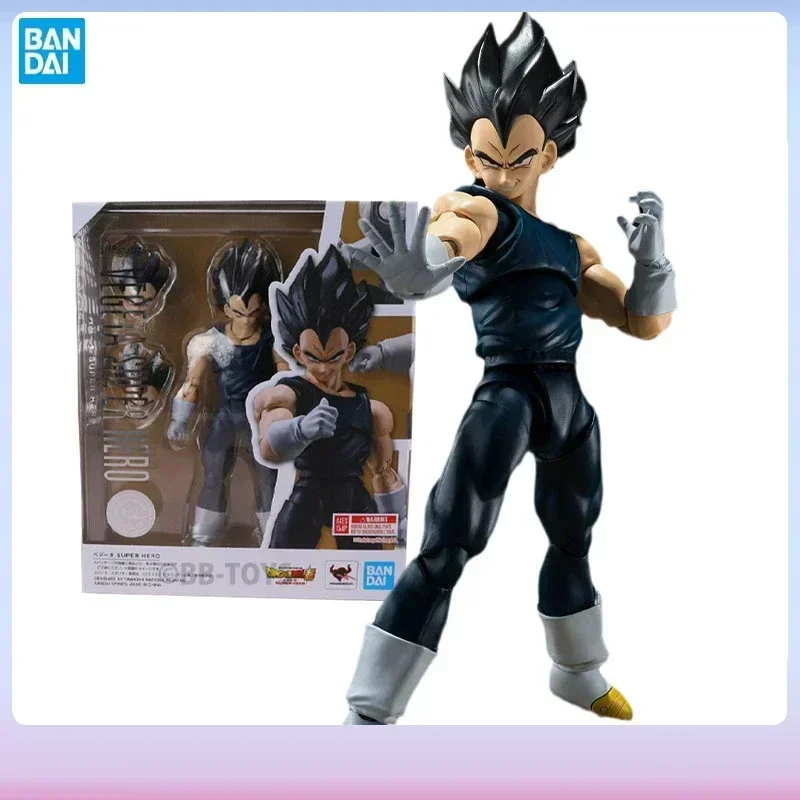 

В наличии Bandai Genuine Dragon Ball Kit Аниме Фигурки SHF Vegeta Super Hero Коллекция Модель Фигурка для детей Игрушки BB