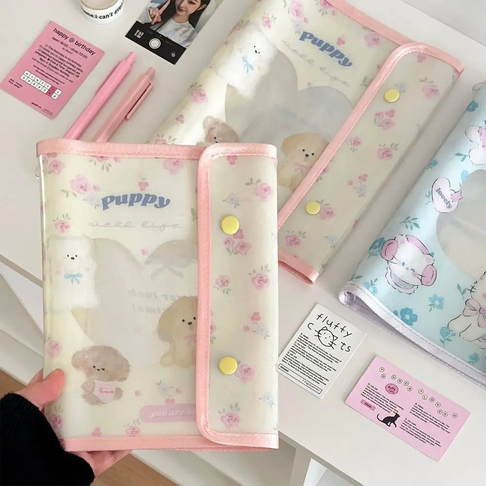 

PVC A5 A6 Binder Photocard Holder Replaceable Card Binders Photocards Scrapbook Creative INS Photo Booth Frames Girls Gifts