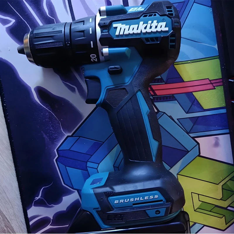 

Original Makita DDF487 Cordless Driver Drill Brushless Electric Impact Screwdriver Rechargeable Power Tool 18V With battery