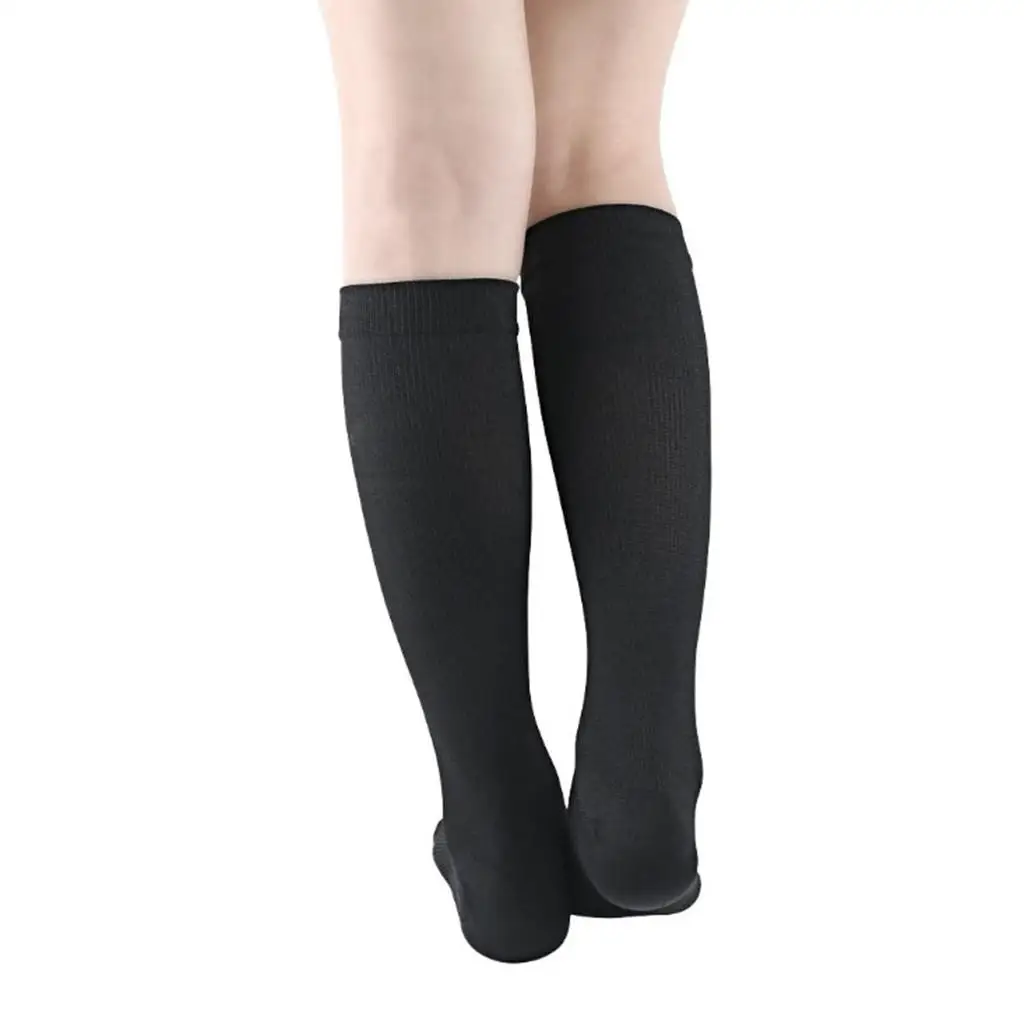 Knee Compression Sleeve Lightweight Moisture Wicking Leg Warmers for Sports Circulation Support